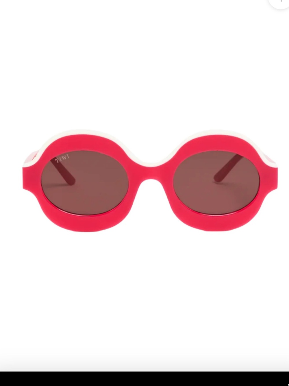 Women's Round Pink Fashion Sunglasses